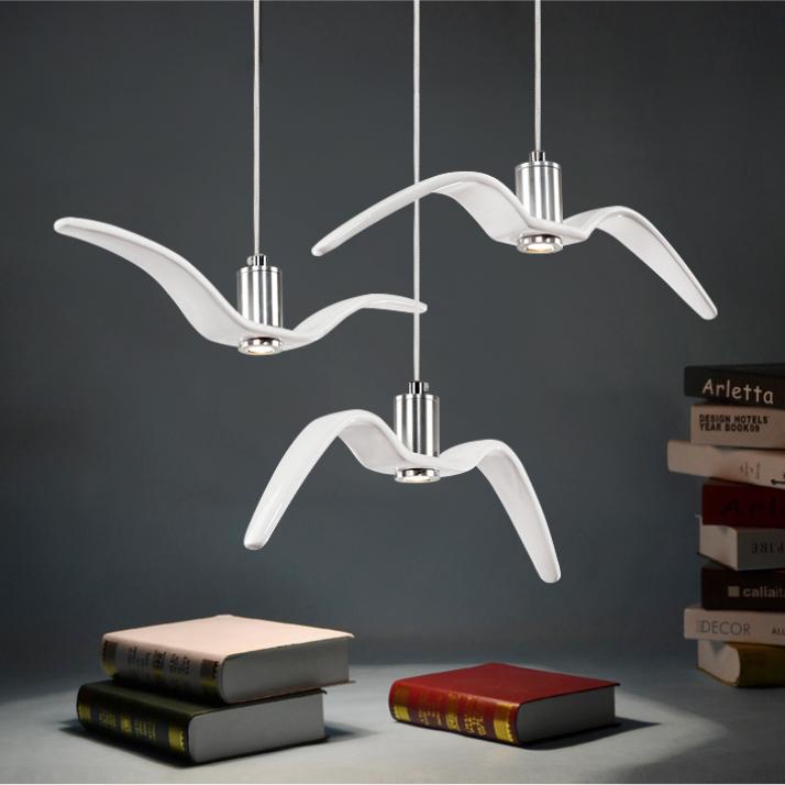 Светодиодные люстры Люстры «Чайка» Люстра для спальни Украшение Люстра Светодиодная люстра Встраиваемый монтаж Светодиодные креативные люстры