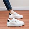 2025 весна маленькие белые туфли новая корейская версия женские студенческие туфли на платформе с увеличенным ростом спортивная обувь для сноуборда повседневная уличная съемка AS05