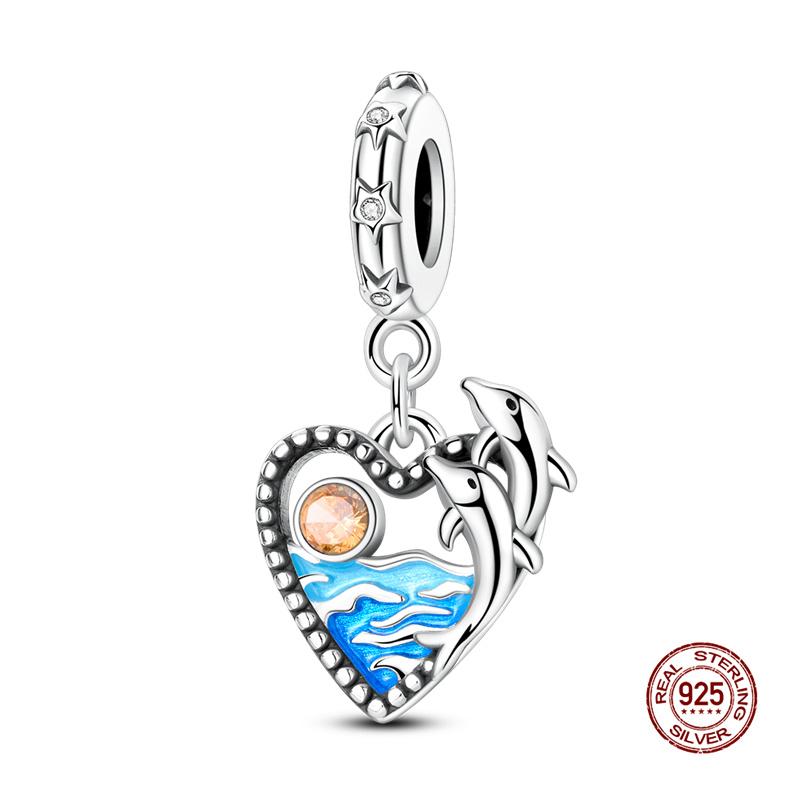 New In Fashion Copper Balloons And House Charm Beads Fit 3Mm Original Bracelet Necklace Womens Diy Jewelry Gift Making