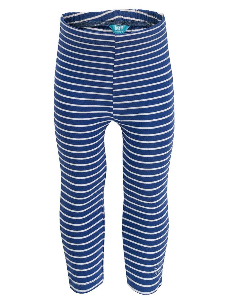 Dziewczęce Legginsy W Marynarskie Paski Niebieskie Lief