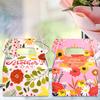 6pcs Cartoon Flowers Candy Boxes Colorful Gift Packaging Boxes Creative Candy Cookie Box  Kids Gift