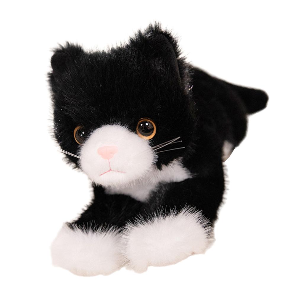 Многоцелевые реалистичные кошки, прочная плюшевая игрушка, мягкие игрушки, модель котенка, портативная для детей и праздничных подарков