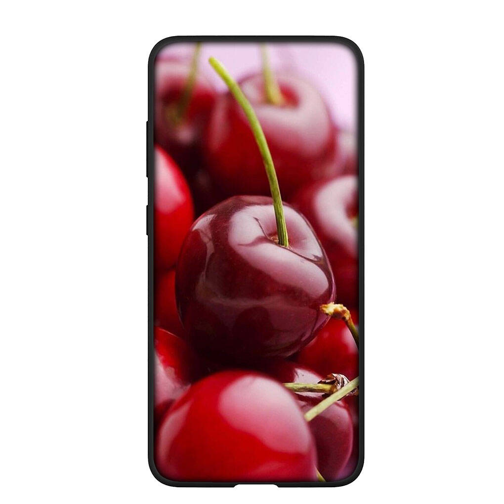 Чехол для телефона Samsung Galaxy S25 S23 S22 S24 Ultra FE A05 A06 A15 A16 A36 A37 A35 A54 A24 A52 A55 A56 A57 A25 A26 A53 A17 Летние фрукты Вишня Чехол