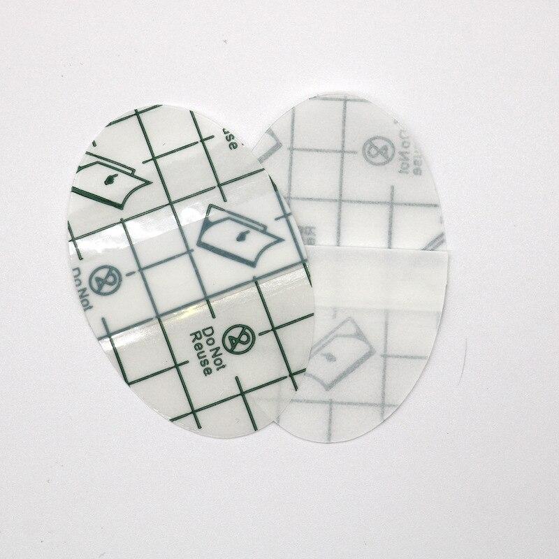 20Pcs Waterproof PU Film Invisible Foot Stickers Anti-wear Foot Stickers Baby Swimming Ear Protectors Bath Waterproof Ear Stickers