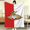 Doncaster Rovers FC Print Flannel Blanket, High Quality Comfortable for All Seasons, Home Decor, Warmth and Comfort, Perfect for Christmas Gifts