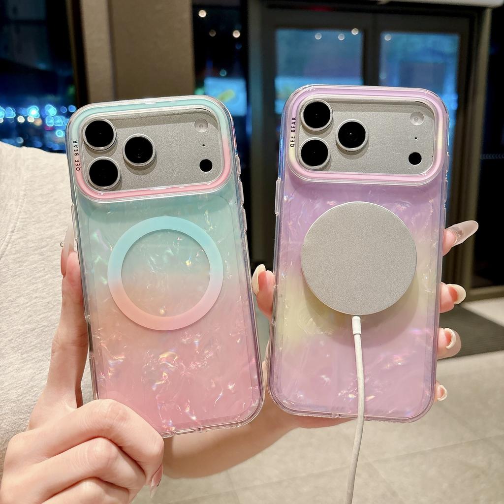 Применимо к iphone11promax цветной магнитный чехол для мобильного телефона Apple 11 лазерное изменение цвета 11 противоударный всесторонний