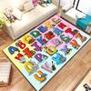 ABC Мультяшный Алфавит Детский Ползающий Дети Игровая Комната Раннее Образование Зона Ковер,Ковер для Гостиной Спальни Дивана, игровые коврики