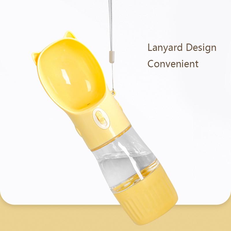 Уличная портативная бутылка для воды для собак маленьких, средних и больших собак, кошек, дорожная, походная, миска для корма для домашних животных, принадлежности для французских бульдогов и йоркширских пород