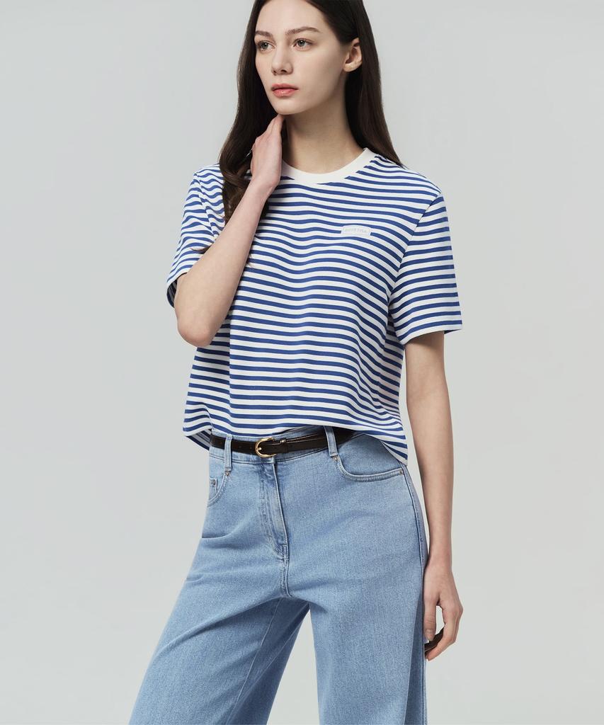 DUVETICA Essine (Blue) (Women'S Short Sleeve T-Shirt)