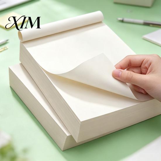 Обычная белая бумага для рисования для мозгового штурма, плотная чистая бумага для заметок, универсальные листы без линий и рамок для ежедневного планирования, математических расчетов и