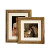 1PC Resin Art Gallery Decorative Frame Creative Square American Style Photo Frame Artwork Display Accessories