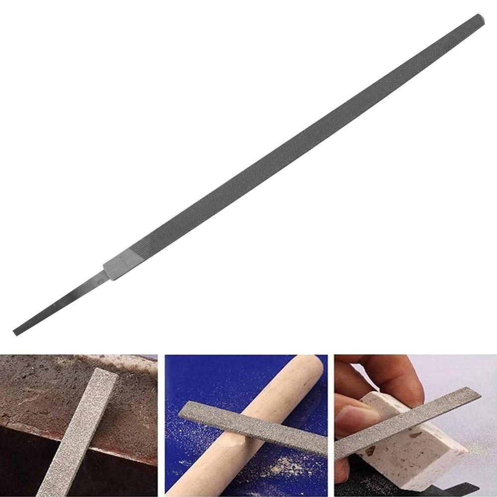Steel Steel Files 6/8/10/12/14 Inch Hand File Durable Square Saw File Leather