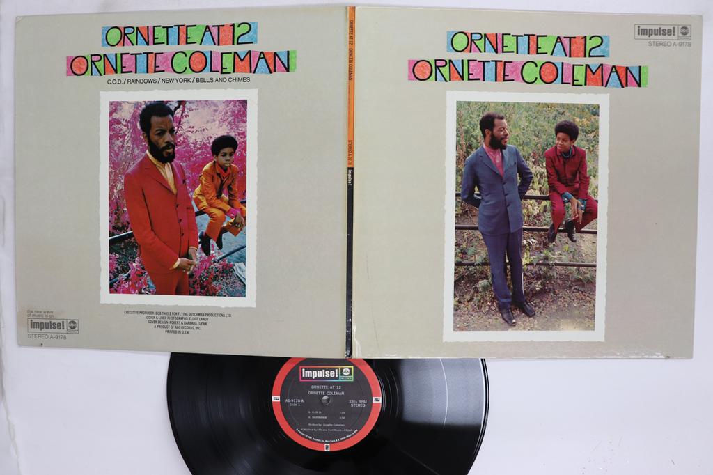 Виниловая пластинка ORNETTE COLEMAN Ornette At 12 AS9178 IMPULSE 1969 US Jazz Б/у