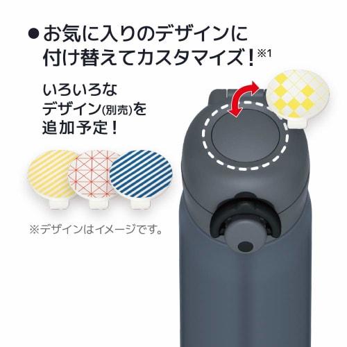 Thermos Vacuum Insulated Portable Mug, 500ml, Matte Gray, JNR-501LTD MTGY