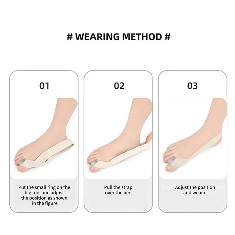 1pc Ankle Brace Bunion Correctors for Women and Men for Big Toe Pain Relief Straightener - Non-Surgical Hallux Valgus Correction