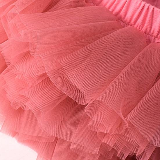 Unique Baby Girls Tutu Skirt Bowknot Design Stretchy Elastic Waist