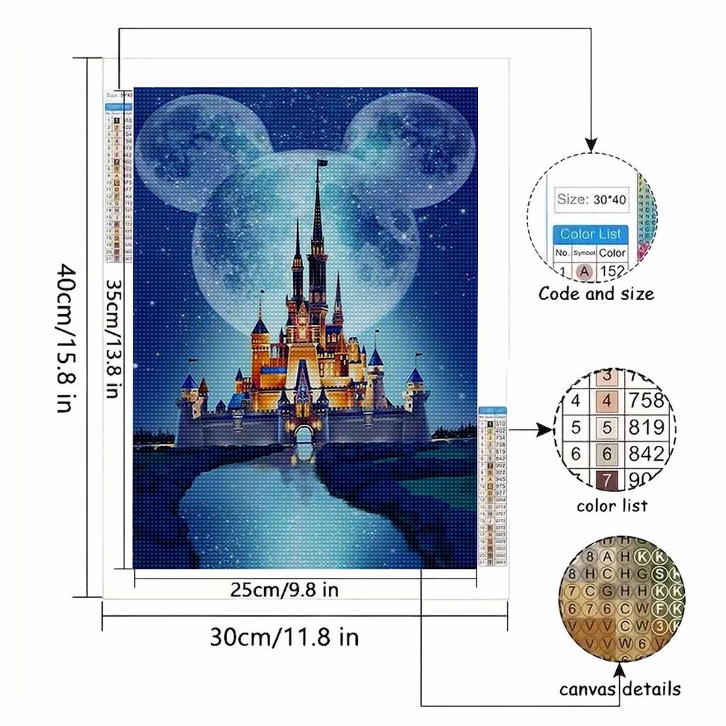 Набор для алмазной мозаики Disney полная выкладка 5D Микки Маус искусство домашний декор креативные поделки