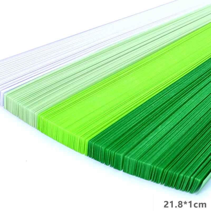 540 Gradient Color Origami Stars Paper Strips Double Sided Lucky Star Origami Decoration Folding Paper For Kids Arts Crafting