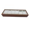 6 Slots Watch Organizer Tray Sales Display Jewelry Show Box Stand Showcase
