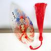 Chinese Style Four Beauties Leaf Vein Bookmark - Artistic Craft Gift