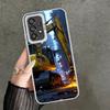 Крутой мягкий чехол для телефона с экскаваторами для Samsung A17 A16 A15 A14 A13 A57 A56 A55 A54 A53 A37 A36 A35 A34 A33 A26 A25 A24 A2