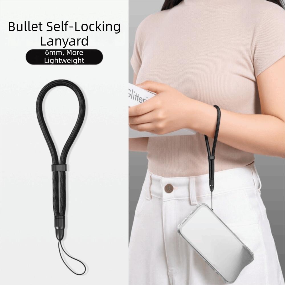 Durable Polyester Mobile Phone Lanyard Short Rope Mobile Phone Strap Phone Wrist Strap Daily Use