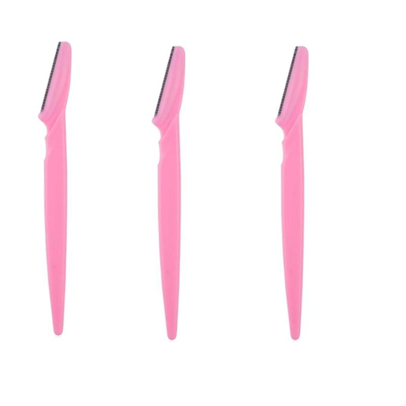 3/10 шт. бритва для бровей, триммер для бровей, женская бритва для удаления волос на лице, лезвия для бровей, косметические инструменты для макияжа