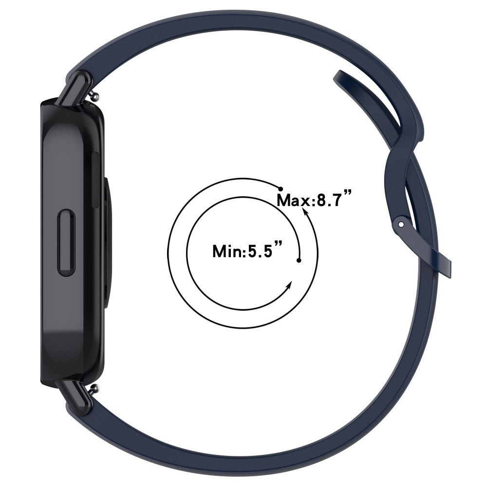 Регулируемый силиконовый ремешок-замена для смарт-часов Redmi Watch 5 Lite/5 Active