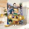 Military Mecha Anime F-Full Metal Panic Throw Lightweight 240g Flannel Blanket Soft Skin-friendly for Summer Cooling