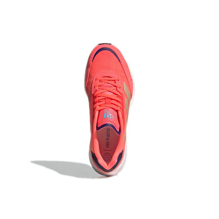 Adidas Adizero Boston 10 Turbo Sandy Beige Metallic Women Sneakers Orange Legacy-Indigo GY0905