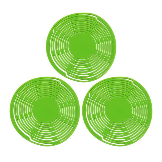 Многофункциональная сетчатая подставка Силиконовый держатель для винных бутылок Ручная сетчатая корзина Расширяемый держатель для напитков для бутылок фруктов горячих блюд