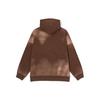 Mizuno X Randomevent Loose Fit Hooded Tie-Dye Letter Sweatshirt Men Sweatshirt Dark-Brown D2CC24I157