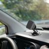 Автомобильный держатель Вращающееся сиденье Креативная приборная панель С проволочным крючком Клейкое сиденье Квадратный Сильный магнитный держатель для телефона