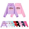 Kids Girls Anime Cartoon POP Singer Super Star Rumi Mira Zoey Saja Boys Printed Casual Long Sleeves Hoodies Sweatshirt Top