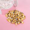 100pcs DIY Mini Baby Toys Self-adhesive Bee Sponge Sticker Wooden Scrapbooking