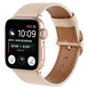 Ремешок из натуральной коровьей кожи для Apple Watch Series 10 42мм/Series 9 8 7 41мм/SE (2023) SE (2022) SE 6 5 4 40 мм/3 2 1 38 мм Band