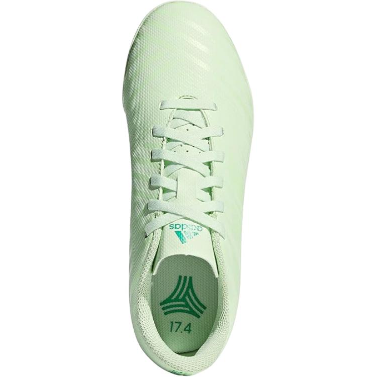 Adidas Nemeziz 17.4 TF Удобные Универсальные Нескользящие Прочные Футбольные Бутсы с Низким Верхом Детские Футбольные Бутсы Зеленые CP9216