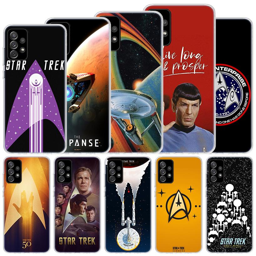 Мягкий чехол Star Movie T-Trek для Samsung Galaxy A17 A16 A26 A36 A56 A15 A14 A13 A55 A54 A53 Чехол для телефона A25 A35 A24 A34 A23 A33 A