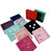 Velvets Jewelry Organizer Tray Elegant Ring and Earring Display Stand Drawer Small Accessories Storage Container