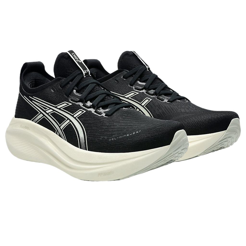 Asics Gel Nimbus 27 Extra Wide Black Lake Grey Men Sneakers 1011B957-002