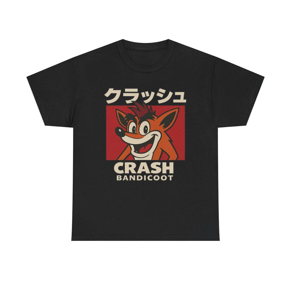 Ретро Футболки Crash Bandicoot Унисекс Игровые Футболки Одежда для Видеоигр Ностальгические Подарки Мода для Игроков