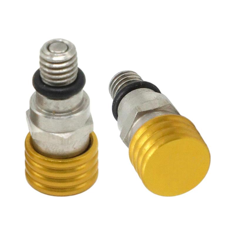 M5 0.8mm Fork Air Bleeder Valve Iron Motorcycle Motocross Parts High Performance Replacement Tool for Motorbike