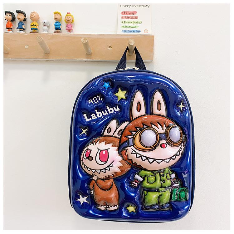 Neutral Versatile Gender Backpack For Kids With Fun Cartoon Characters For School