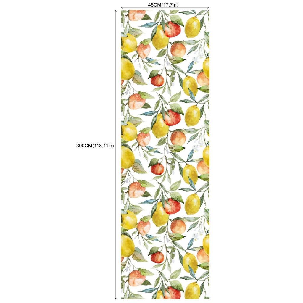 Цветочные лимонные самоклеящиеся обои для декора спальни и отеля RW181-200