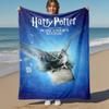 1 шт. Гарри Поттер, Философский камень, сова, уличный фланелевый плед, всесезонный, мягкий, теплый, для путешествий, подарок для декора дома - 1031269