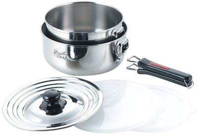 BAKER DEPOT Takei Pottery Manufacturing Отличная скороварка для шеф-повара 2 шт. Одно касание (18-20см) EXC-102