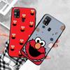 Black Case for Xiaomi Redmi 13C Note 9 iPhone XR 7 8 14 15 11 12 13 X XS Pro Max Samsung A25 S23 S24 FE Ultra Plus ELMO