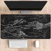 Black White Pattern Art Mousepad Gaming Nonslip Base Esports Keyboard Playmat Pc Anime Kawaii Girl Hd Printing Overlock Desk Mat