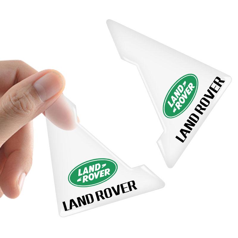 2 шт. Накладки на углы дверей автомобиля Защитная наклейка от царапин Стайлинг для Land Rover SVR Discovery Freelander 3 SVR L320 L330 Evoque Defender Range Rover