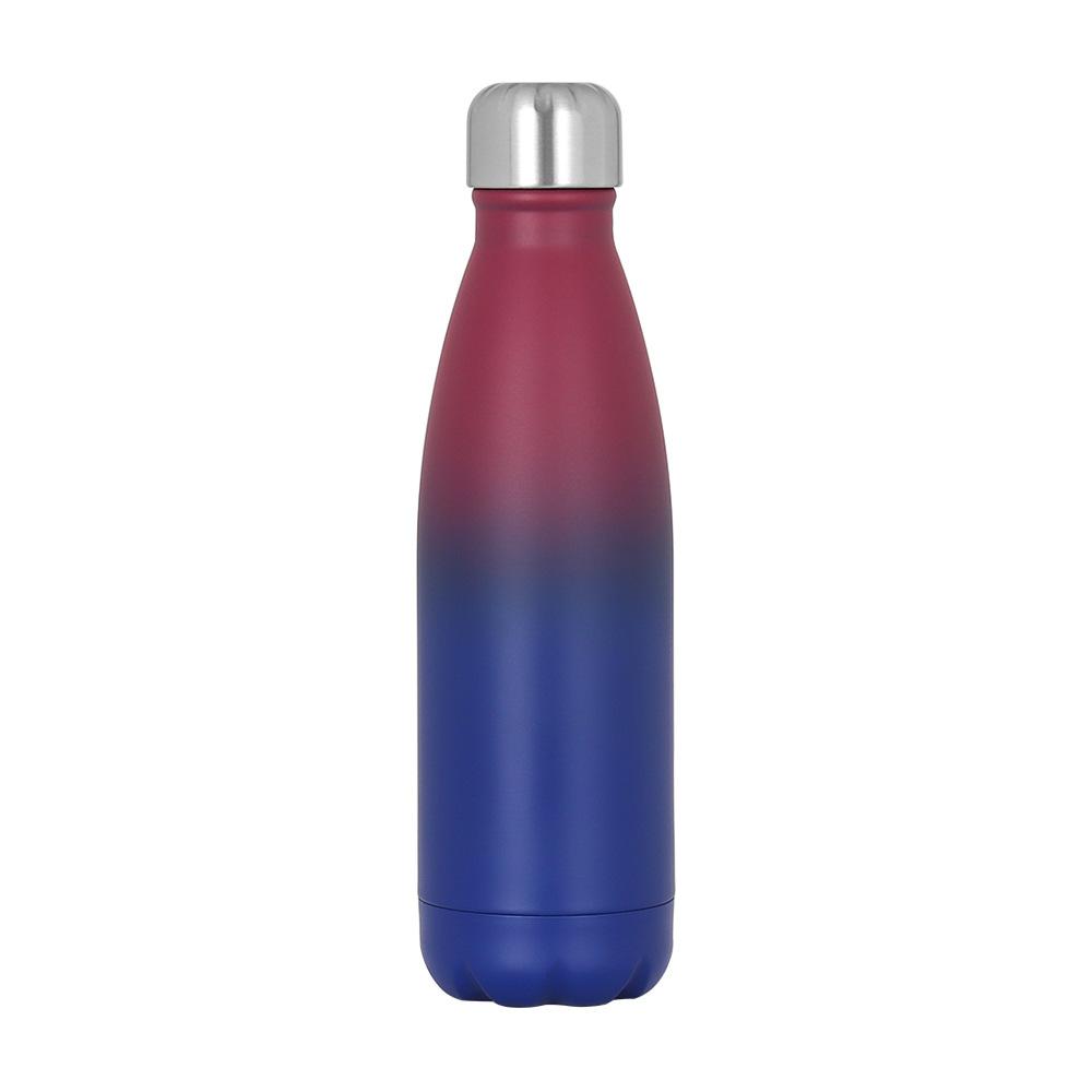 New Gradual Change Coke Cup Large Capacity High Value Portable Stainless Steel Coke Bottle Sports Water Cup Thermos Cup